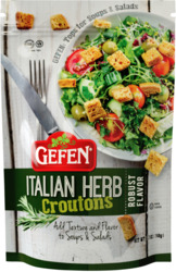 Italian Herb Salad Croutons