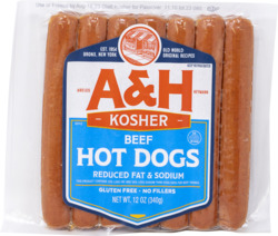 Reduced Fat & Sodium Beef Hot Dogs