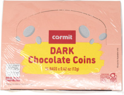 Carmit Choc Coins Parve 24Pk