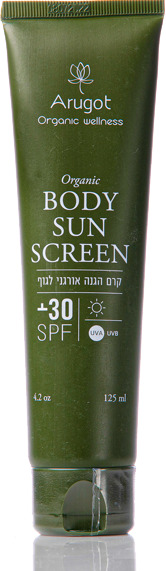 קרם הגנה אורגני לגוף 30+ SPF