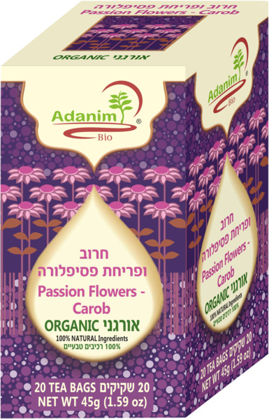 תה עדנים-חליטת תפוז ותות שדה ללא קפאין