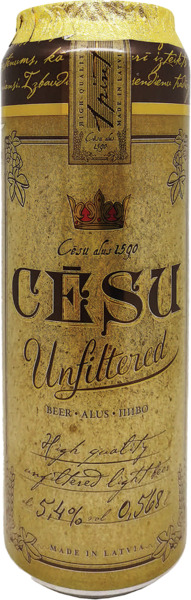 בירה צסו לא מסוננת 5.4% 568 מל