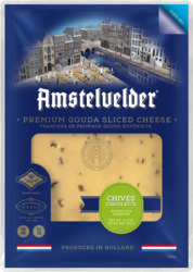 Amstelvelder Gouda Chive Sliced Cheese 4
