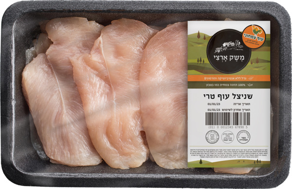משק ארצי שניצל עוף ט