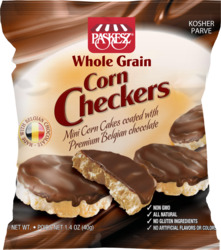 Paskesz Corn Checkers Choc