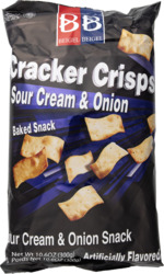 NIsh Nosh Cracker Crisps Sour Creme & Onion