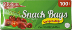 Kc Snack Bags 100Ct