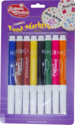 Food Markers Edible 8 ct