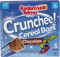 Crunchee! Chocolate Cereal Bars 6 ct