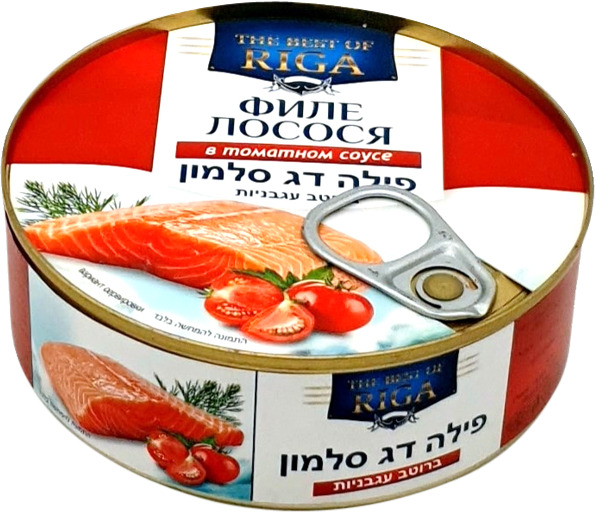 פילה סלמון ברוטב עגבניות