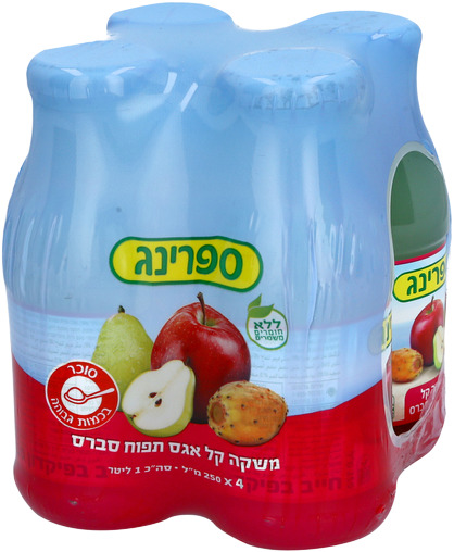 משקה קל אגס תפוח סברס
