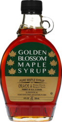 Golden Blsm Maple Syrup 8Z