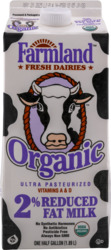 Organic 2 % Reduced Fat Milk