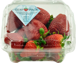Strawberries,Gem Pack 16Z