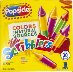 Scribblers Ice Pops 18 ct