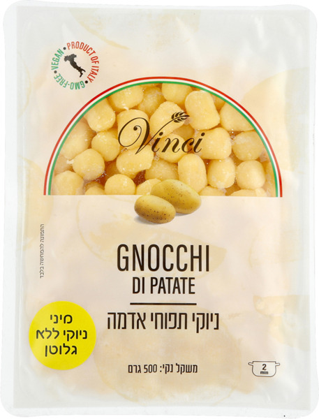 מיני ניוקי ללא גלוטן