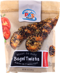 Bagel Twists Everything Ready To Bake