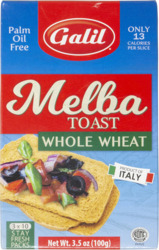 Whole Wheat Melba Toast