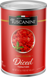 Tuscanini Diced Tomatoes 14.1Z