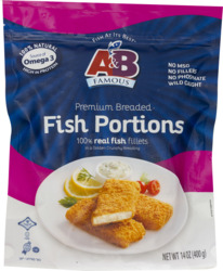 Premium Breaded Fish Portions