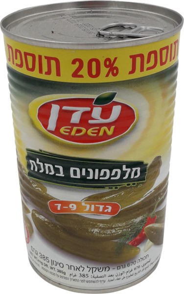 מלפפונים במלח גדול