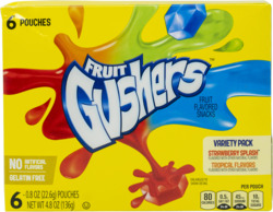 Gushers Variety Pack 4.8 oz.