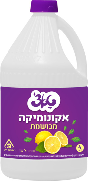 אקונומיקה מבושמת טאצ' 4 ליטר