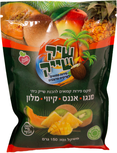 מיקס פירות קפואים להכנת שייק ביתי
