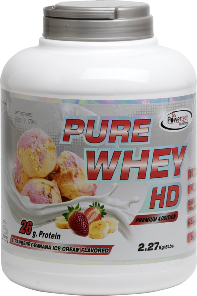 Pure Whey HD תות בננה 2.3 ק"ג