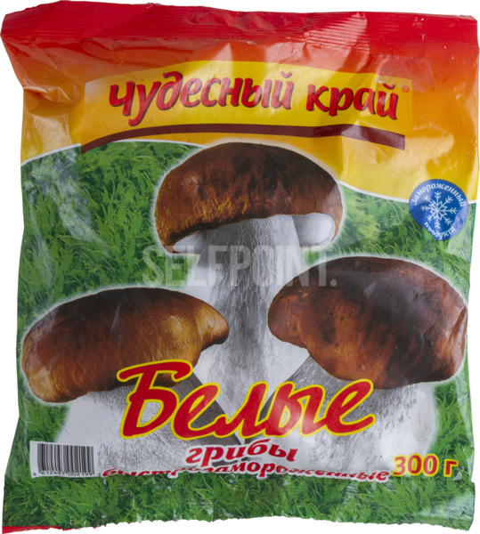 פטריות לבנות פורציני קפואות 300 גר