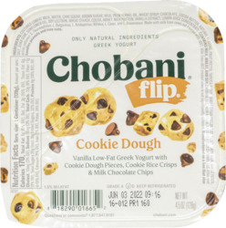 Cookie Dough Vanilla Low-Fat Greek Yogurt