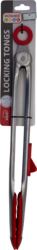 Tkc Tongs, Locking Meat Red