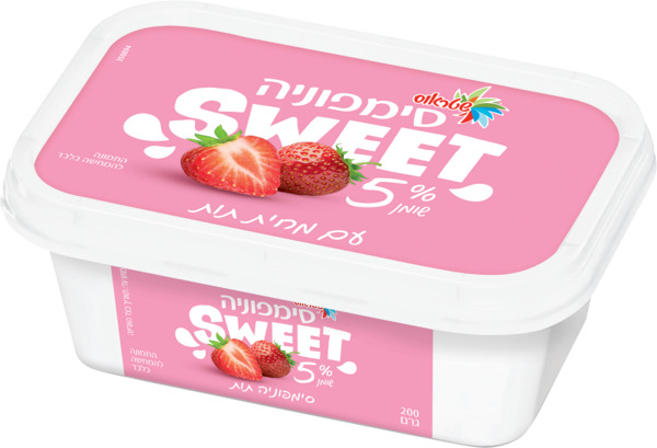 גבינת סימפוניה תות 200גר