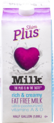 Rich & Creamy Fat Free Milk