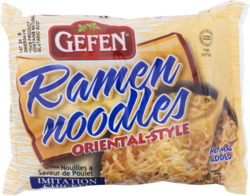 Ramen Noodles Oriental-style Chicken