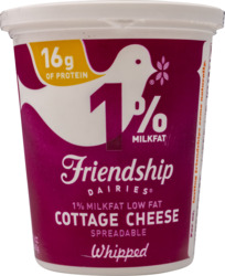 1% Milkfat Whipped Cottage Cheese