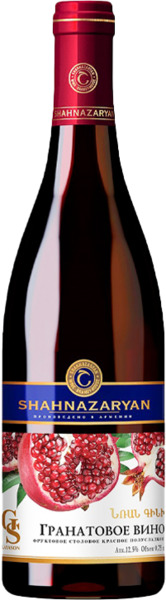 שיכר רימונים (חצי מתוק 750 מ"ל SHAHNAZ