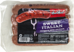Sweet Italian Beef Sausage