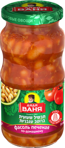 שעועית לבנה אפויה דיאדיה וניה 480 גר