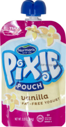 Pixie Vanilla Fat Free Yogurt Pouch