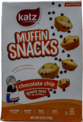 Katz G/F Muffin Snk Choc Chp