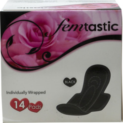 Femtastic Pads Black 14Ct