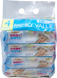 Freshies Wipes 4 X 80Ct