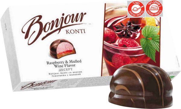 קינוח סופלה בטעם פטל 232 גר BONJOUR