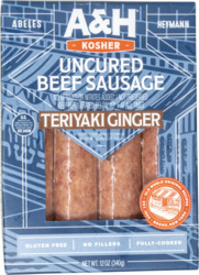 Uncured Teriyaki Ginger Beef Sausage