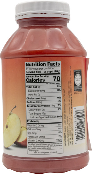 Lieb Apple Sauce Straw 48 oz 2