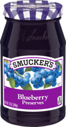 Smuckers Blueberry Preser 12