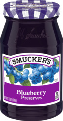 Smuckers Blueberry Preser 12