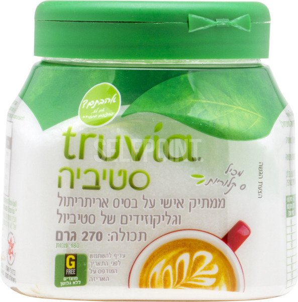 טרוביה סטיביה ממתיק בצנצנת 270 גר