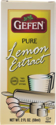 Gefen Lemon Extract 2 oz.